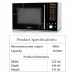 Dawlance DW-131HP Microwave oven - Ezziel 3